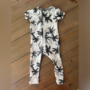 Little Bipsy x Baby Breeze Bamboo Zip One Piece - Sz 0-3m